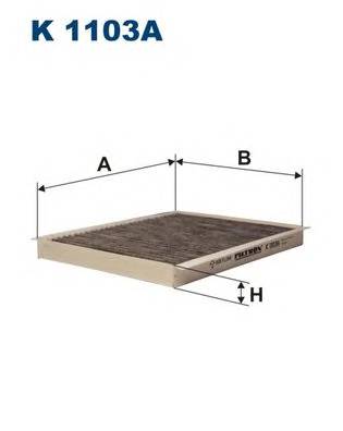 FILTRON K1103A Фильтр, воздух во внутренно