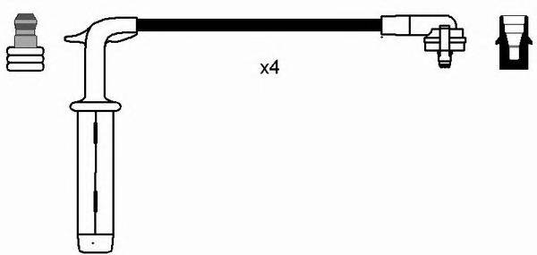 NGK 8571 Комплект проводов зажигани
