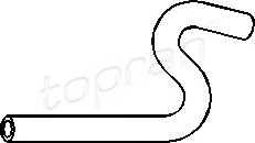 TOPRAN 103 413 Шланг радиатора