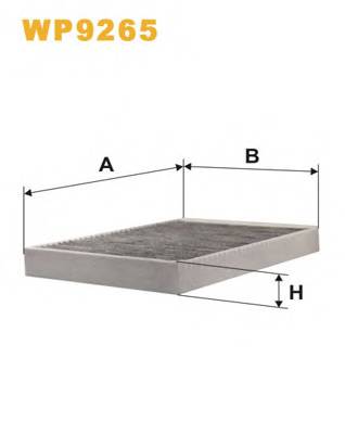 WIX FILTERS WP9265 Фільтр, повітря у внутрішнь...