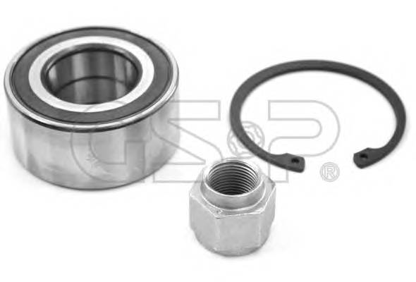 GSP GK3657 Комплект подшипника ступиц