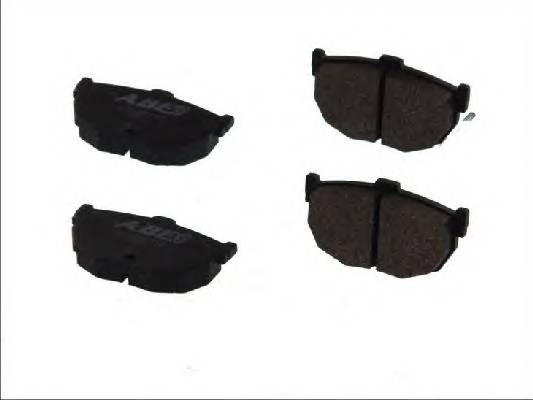 ABE C21026ABE Комплект тормозных колодок