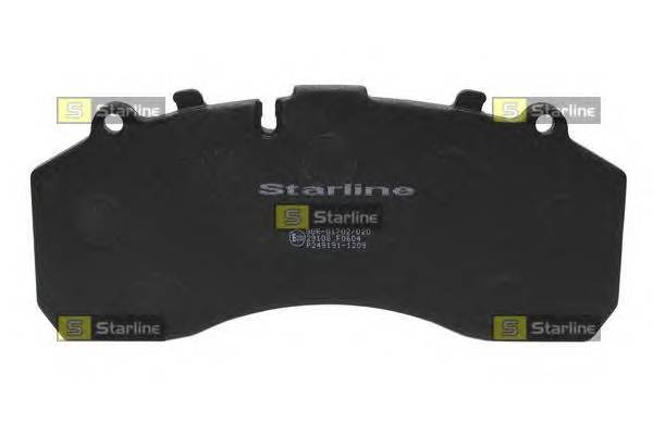 STARLINE BD T001 Комплект гальмівних колодо... STARLINE BD T001 Комплект гальмівних колодо...