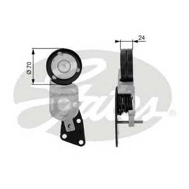 GATES T38426 Натяжной ролик, поликлинов... GATES T38426 Натяжной ролик, поликлинов...