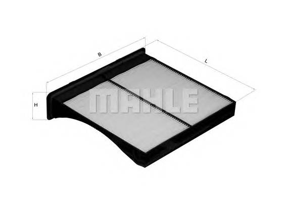 KNECHT LA 461 Фільтр, повітря у внутрішнь... KNECHT LA 461 Фільтр, повітря у внутрішнь...