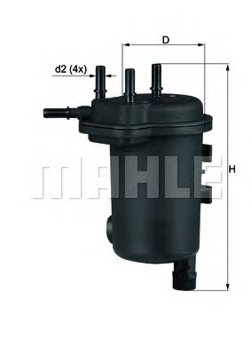 KNECHT KL 633D Топливный фильтр KNECHT KL 633D Топливный фильтр