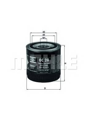 KNECHT OC 28 Масляний фільтр KNECHT OC 28 Масляний фільтр