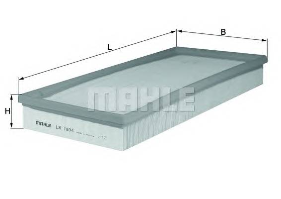 KNECHT LX 1004 Повітряний фільтр KNECHT LX 1004 Повітряний фільтр