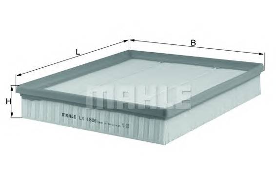 KNECHT LX 1586 Воздушный фильтр