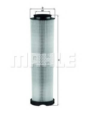 KNECHT LX 816/4 Повітряний фільтр KNECHT LX 816/4 Повітряний фільтр