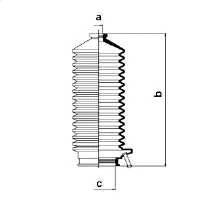 SPIDAN 83793 Пыльник, рулевое управлени