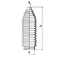SPIDAN 83842 Пыльник, рулевое управлени