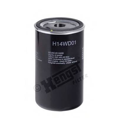 HENGST FILTER H14WD01 Масляный фильтр; Фильтр, Ги