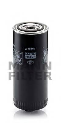 MANN-FILTER W 962/2 Масляний фільтр MANN-FILTER W 962/2 Масляний фільтр