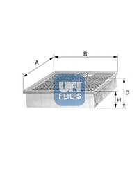 UFI 30.911.00 Воздушный фильтр UFI 30.911.00 Воздушный фильтр