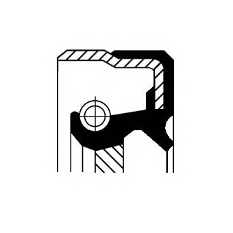 CORTECO 20026342B Уплотняющее кольцо, коленч