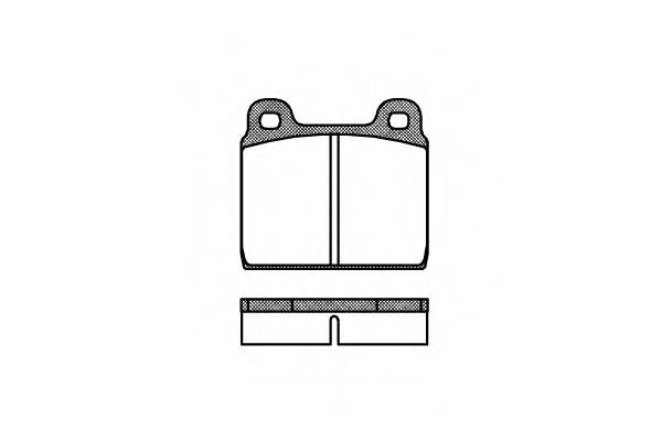 ROADHOUSE 2002.20 Комплект гальмівних колодо... ROADHOUSE 2002.20 Комплект гальмівних колодо...