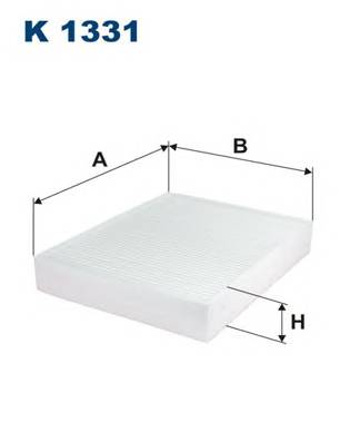 FILTRON K1331 Фільтр, повітря у внутрішнь...