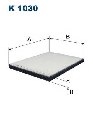 FILTRON K1030 Фильтр, воздух во внутренно