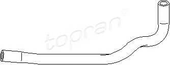 TOPRAN 103 001 Шланг радіатора TOPRAN 103 001 Шланг радіатора