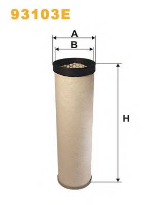 WIX FILTERS 93103E Фільтр додаткового повітря