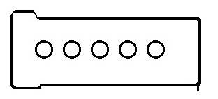 BGA RK6332 Комплект прокладок, крышка 