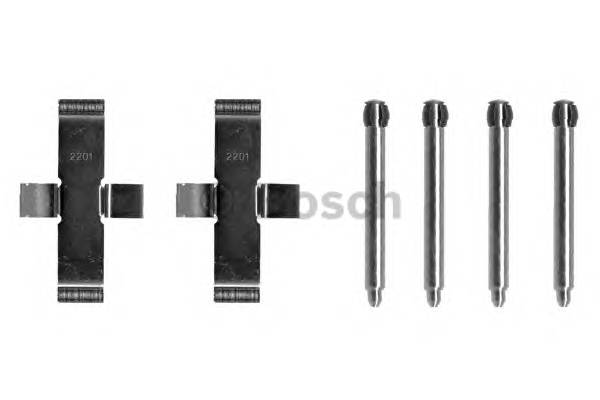BOSCH 1 987 474 101 Комплектуючі, колодки диск... BOSCH 1 987 474 101 Комплектуючі, колодки диск...