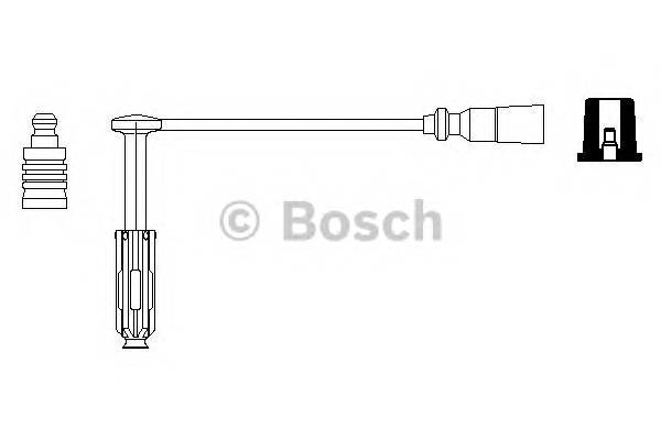 BOSCH 0 356 912 983 Провід запалювання