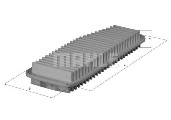 KNECHT LX 1611 Воздушный фильтр