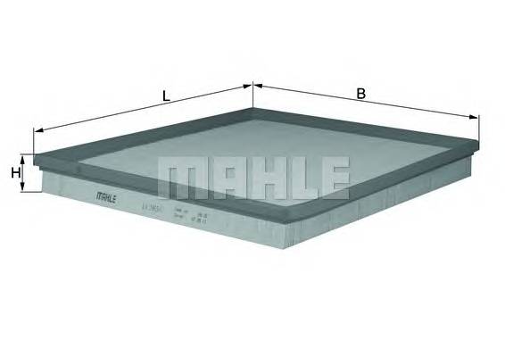 KNECHT LX 2065/1 Воздушный фильтр