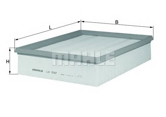 KNECHT LX 537 Воздушный фильтр