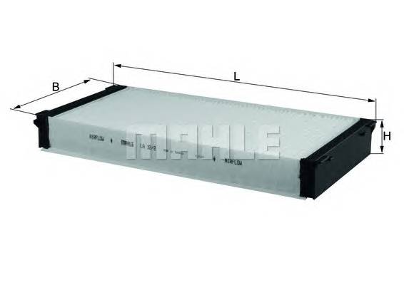 KNECHT LA 32/2 Фильтр, воздух во внутренно