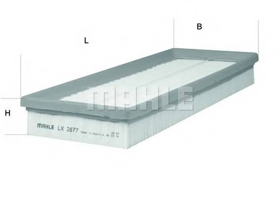 KNECHT LX 2877 Воздушный фильтр