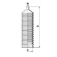 SPIDAN 83601 Пыльник, рулевое управлени