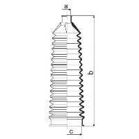 SPIDAN 84018 Пильник рульового механізм...