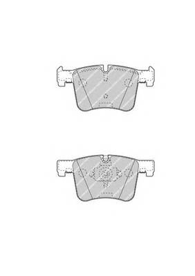 FERODO FDB4394 Комплект тормозных колодок