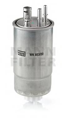 MANN-FILTER WK 853/20 Топливный фильтр MANN-FILTER WK 853/20 Топливный фильтр