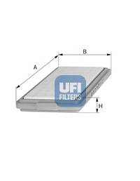 UFI 30.815.00 Повітряний фільтр UFI 30.815.00 Повітряний фільтр