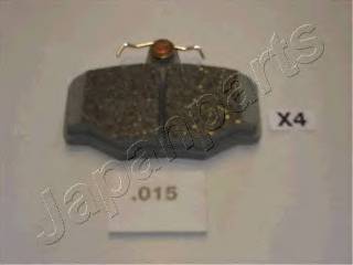 JAPANPARTS PP-015AF Комплект гальмівних колодо... JAPANPARTS PP-015AF Комплект гальмівних колодо...