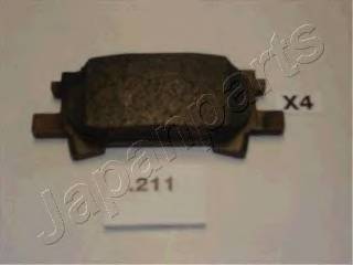 JAPANPARTS PP-211AF Комплект гальмівних колодо... JAPANPARTS PP-211AF Комплект гальмівних колодо...