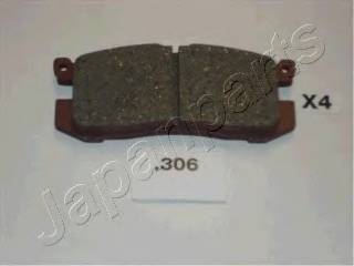 JAPANPARTS PP-306AF Комплект тормозных колодок... JAPANPARTS PP-306AF Комплект тормозных колодок...