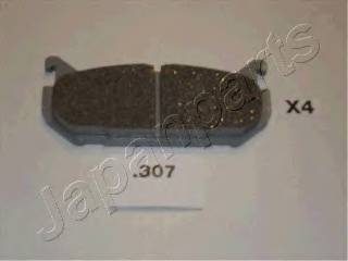 JAPANPARTS PP-307AF Комплект тормозных колодок... JAPANPARTS PP-307AF Комплект тормозных колодок...