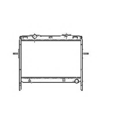 NRF 53370 Радиатор, охлаждение двига
