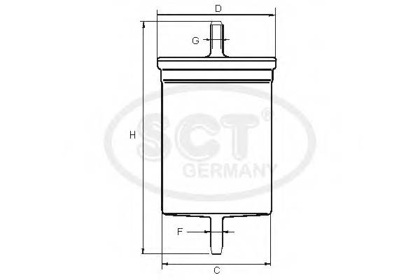 SCT Germany ST 6085 Топливный фильтр SCT Germany ST 6085 Топливный фильтр