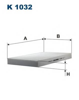 FILTRON K1032 Фильтр, воздух во внутренно