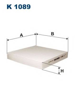 FILTRON K1089 Фильтр, воздух во внутренно