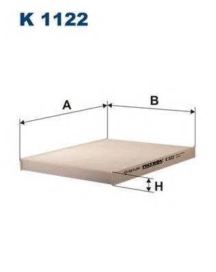 FILTRON K1122 Фильтр, воздух во внутренно