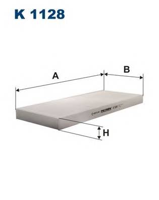 FILTRON K1128 Фильтр, воздух во внутренно