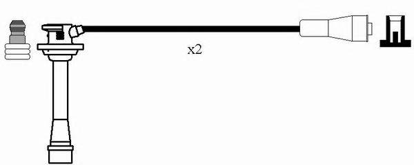 NGK 0717 Комплект проводов зажигани