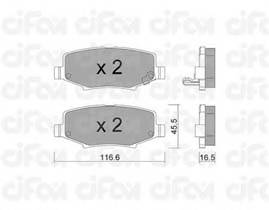CIFAM 822-863-0 Комплект тормозных колодок... CIFAM 822-863-0 Комплект тормозных колодок...